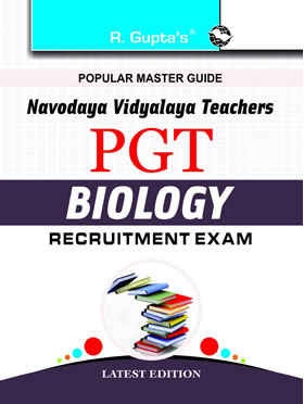 RGupta Ramesh Navodaya Vidyalaya: PGT (Biology) Recruitment Exam Guide English Medium